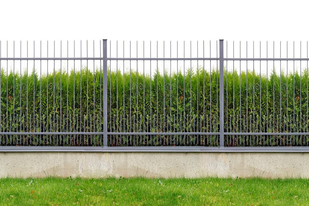 metal fence