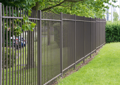 metal park fence