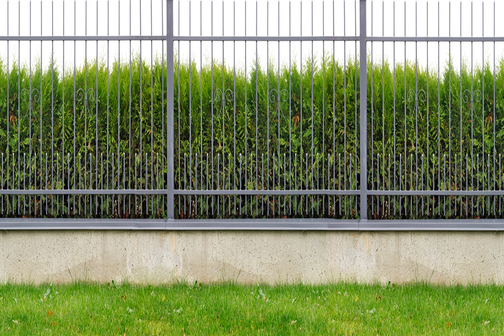 metal fence