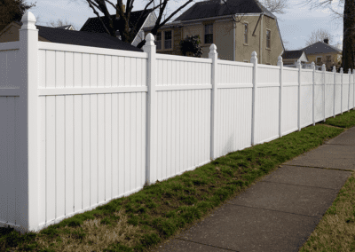 vinyl fence